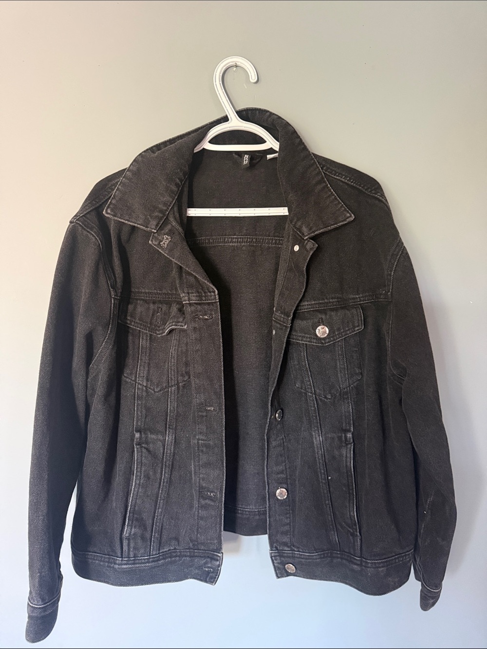 Women’s Black Denim Jacket - Trucker Style